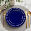 Blue Blessing Plate - English - Image 2